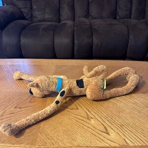 Huggable Scooby-Doo plush toy.
